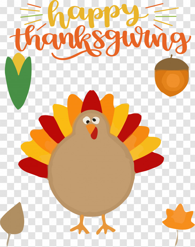 Happy Thanksgiving Turkey Transparent PNG