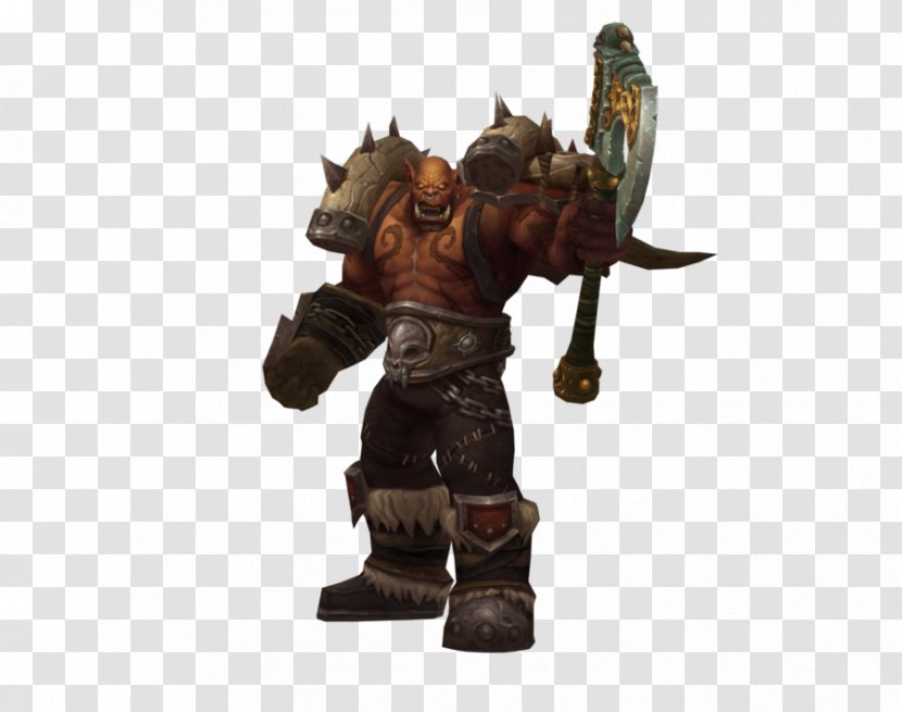 Grom Hellscream Garrosh Art Thrall Warcraft II: Beyond The Dark Portal - Figurine - Hell Transparent PNG