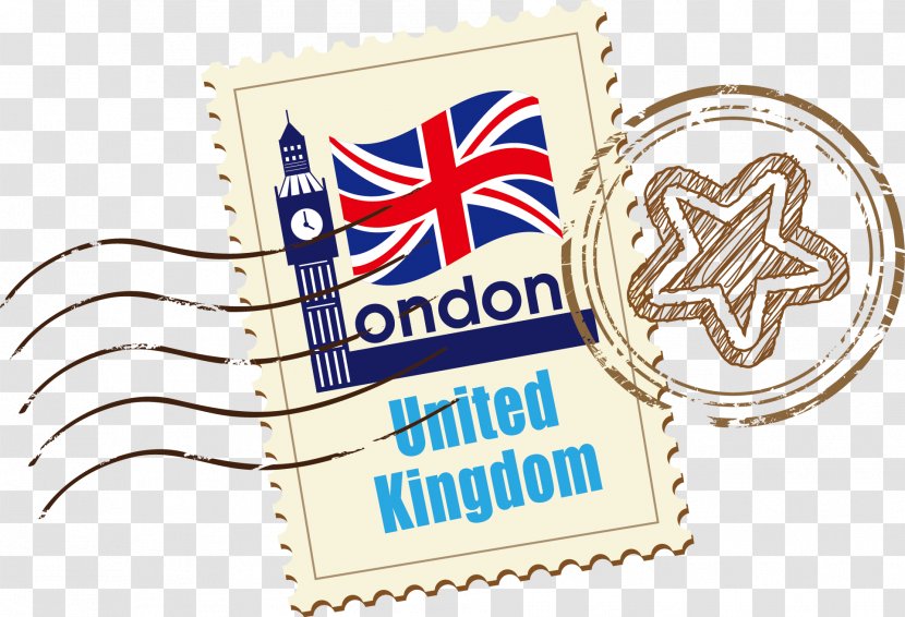 Postage Stamp Stock Photography Illustration - London Vector Transparent PNG