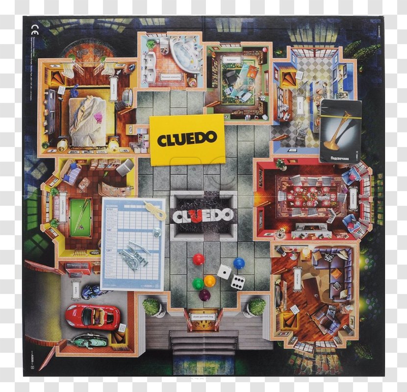 Cluedo Board Game Tabletop Games & Expansions Hasbro - Mystery - Fiche Ã  Imprimer Gratuit Transparent PNG