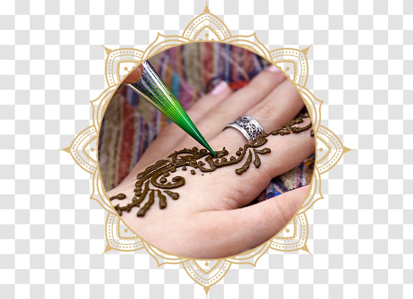 Abziehtattoo Henna Mehndi Hand Transparent PNG