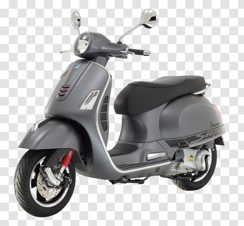 Piaggio Vespa GTS 300 Super Scooter - Motor Vehicle Transparent PNG