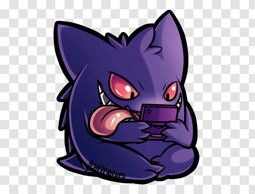 Pokémon Sol e Lua Pokédex, Gengar Haunter, roxo, violeta, videogame png