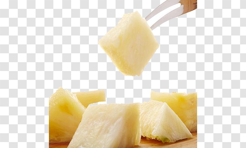Pineapple Fruit Material Gratis - Food - Chunks Buckle-free Transparent PNG