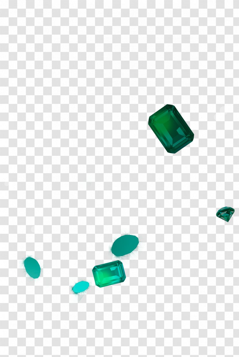 Green Turquoise Pattern - Point - Diamond Transparent PNG