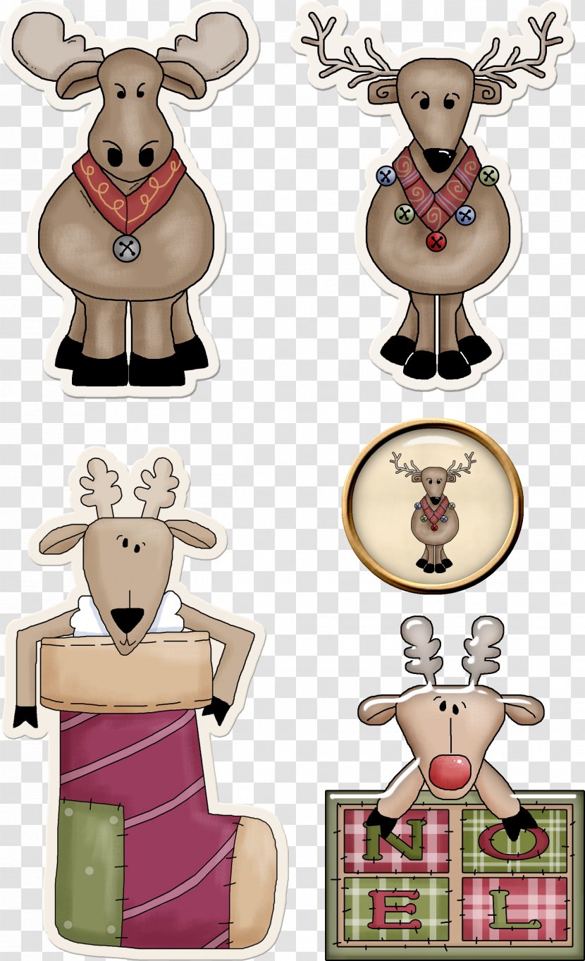 Reindeer Christmas - Gift - Raindeer Transparent PNG