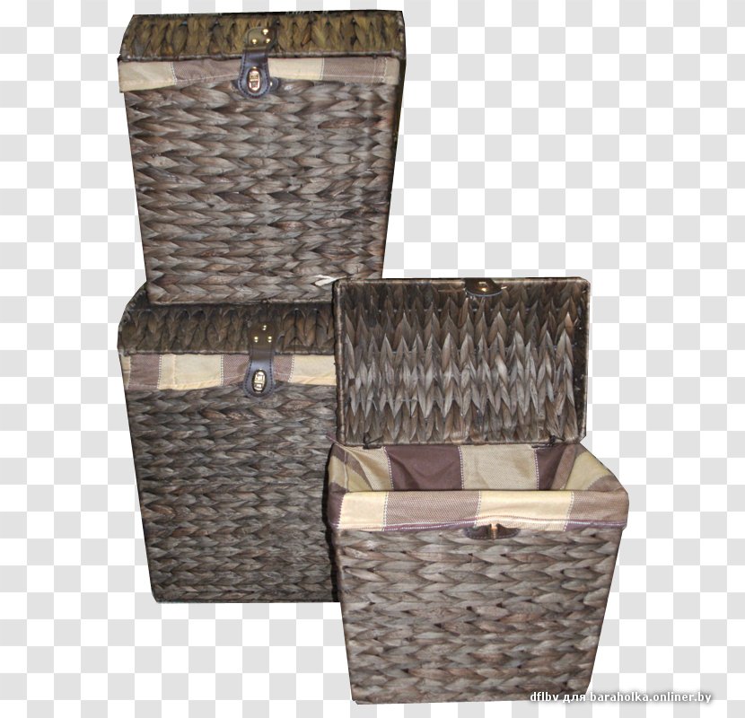 Hamper Wicker Basket Rattan Ротанг - Photography - Flea Market Transparent PNG