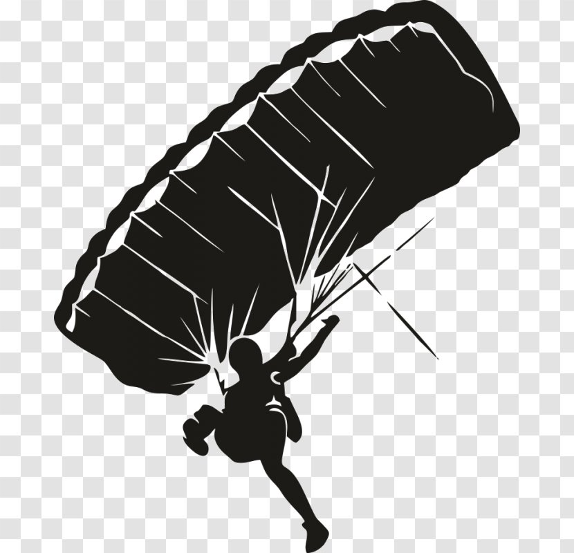 Parachute Sticker Parachuting Skydiver Gleitschirm Transparent PNG