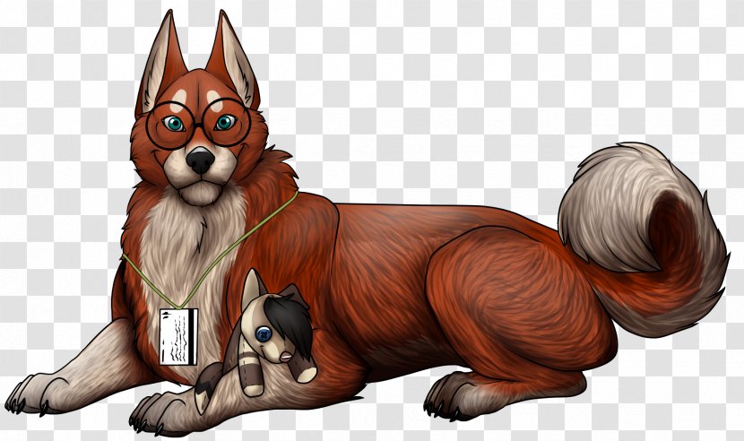 Dog Breed Red Fox Whiskers - Silhouette Transparent PNG