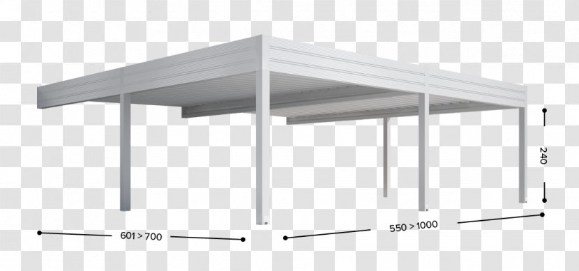 Gutters Aluminium Waterproofing Profile - Table - Shading Transparent PNG