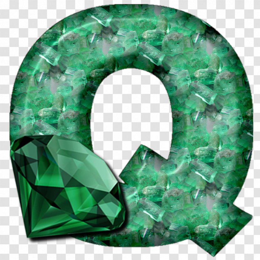 Emerald Green Jewellery Gemstone - Flower Transparent PNG