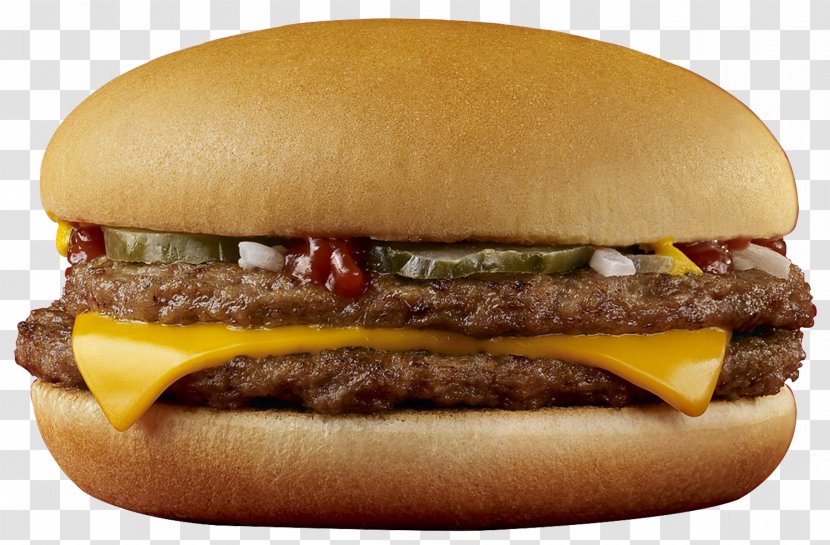 Cheeseburger Hamburger Fast Food McDonalds Chicken Nugget - Restaurant - In-kind Burger Transparent PNG