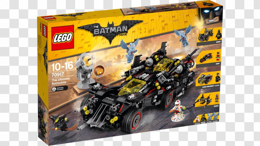 Batman Batgirl Robin Barbara Gordon Batmobile - The Lego Movie Transparent PNG