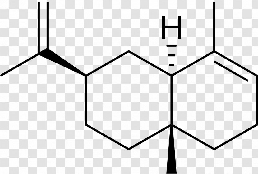 Selinene Beta Sesquiterpene Alpha Chemical Compound - Line Art - Centauri Transparent PNG