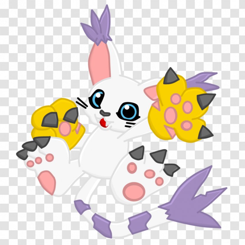 Kitten Whiskers Easter Bunny Cat Clip Art - Fictional Character Transparent PNG
