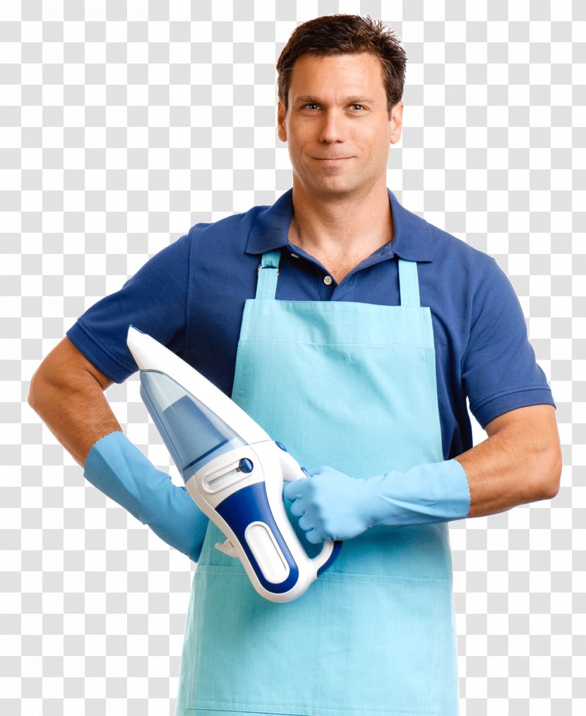 Maid Service Cleaning Cleaner Housekeeping - Electric Blue - Supplies Transparent PNG