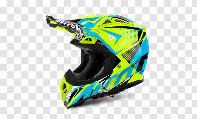 Motorcycle Helmets AIROH Off-roading - Lacrosse Protective Gear Transparent PNG