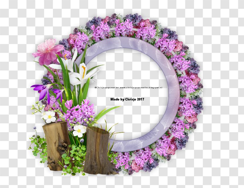Floral Design Wreath Picture Frames Transparent PNG