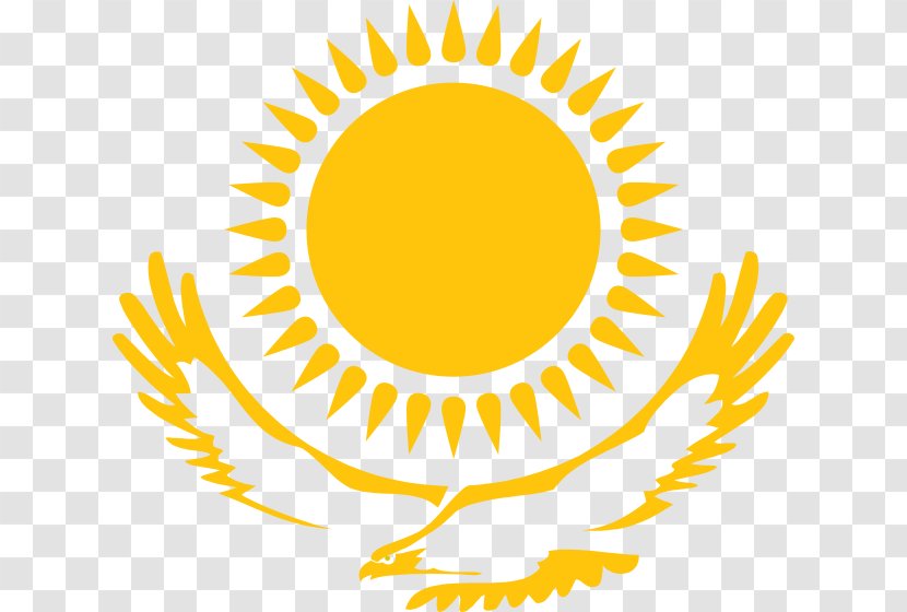 Flag Of Kazakhstan Emblem - Nursultan Nazarbayev - Sun Transparent PNG