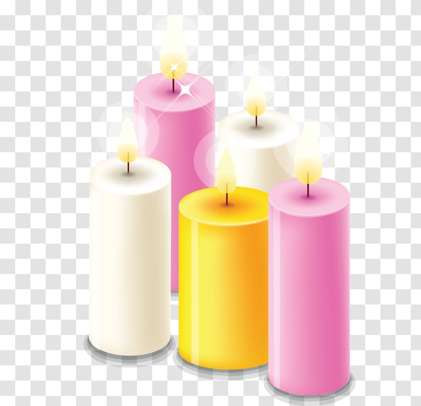 Candle Icon - Design - Burning Candles Transparent PNG