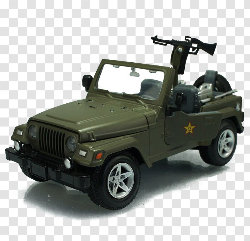 Jeep Wrangler Car Transparency And Translucency Material - Military Toy Transparent Transparent PNG
