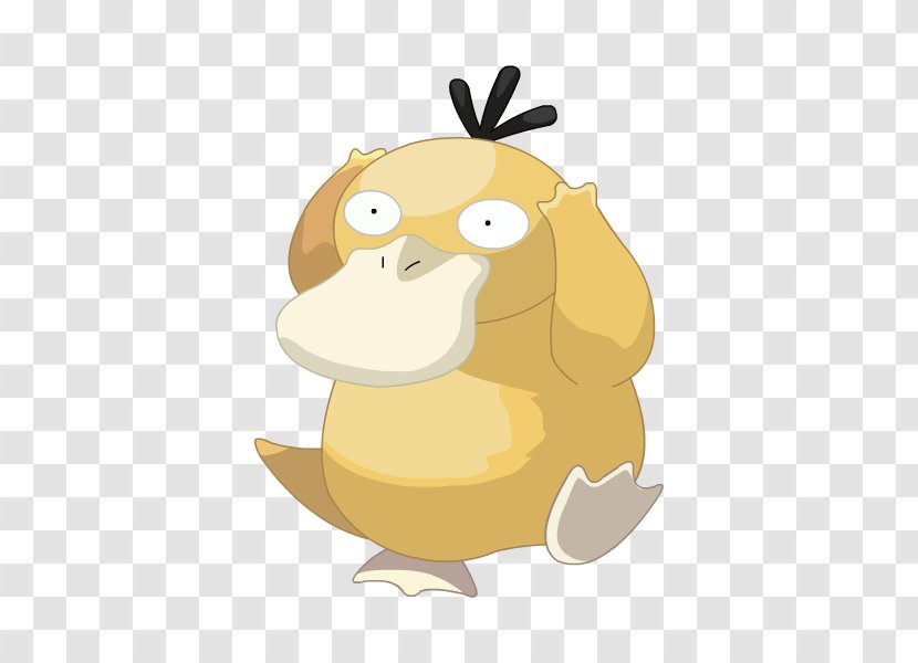 Psyduck Pokémon Yellow Misty Adventures - Vertebrate Transparent PNG