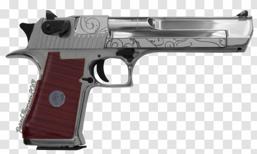 IMI Desert Eagle Pistol .50 Action Express Weapon .44 Magnum - Gun Barrel Transparent PNG