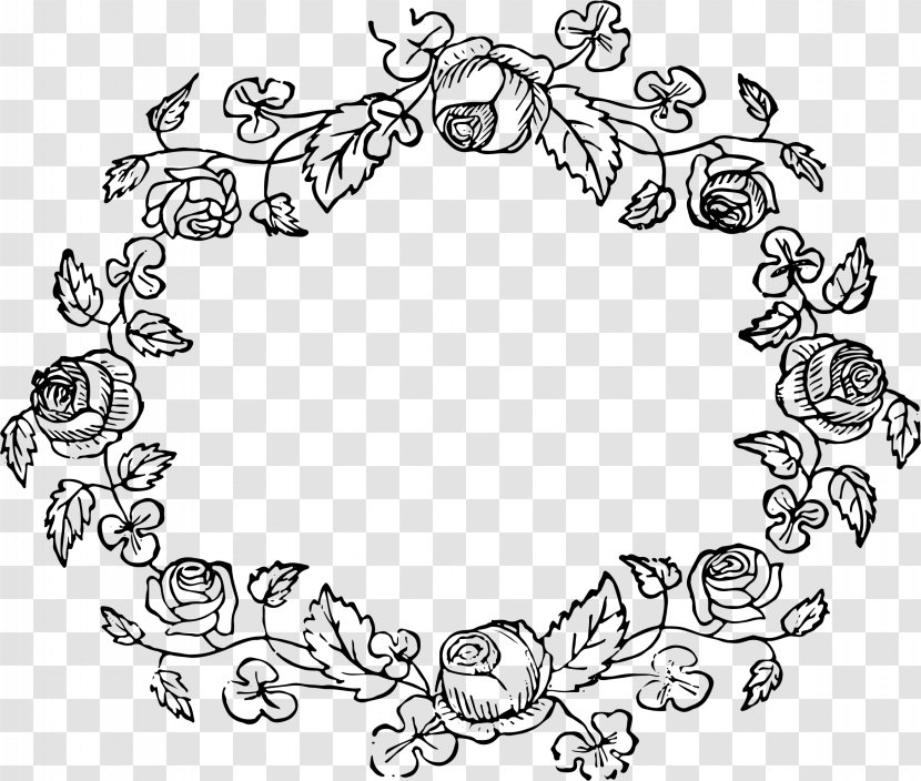 Floral Design Wreath Flower Drawing Image - Fashion Accessory Transparent PNG