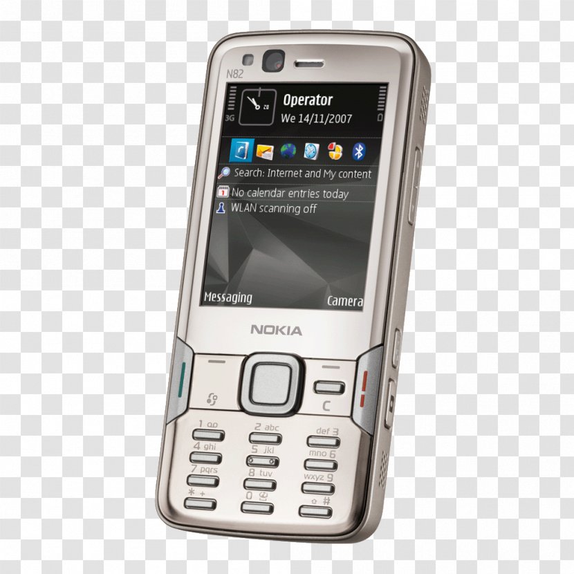 Nokia N82 N95 N81 N91 N71 - Cellular Network - Smartphone Transparent PNG