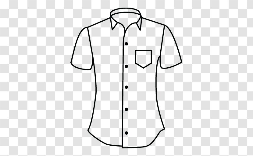 T-shirt Collar Pocket Dress Shirt - Footwear Transparent PNG