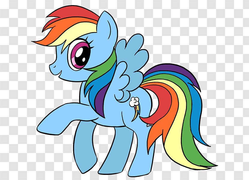 Rainbow Dash Pony Twilight Sparkle Rarity Pinkie Pie - My Little Friendship Is Magic Transparent PNG