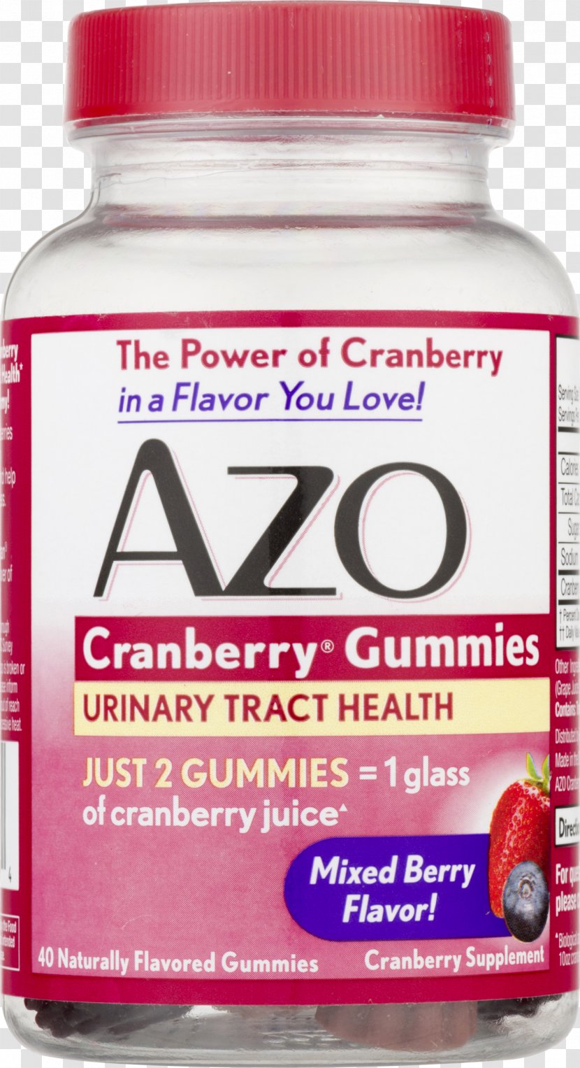 Cranberry Juice Gummi Candy Dietary Supplement - Extract Transparent PNG