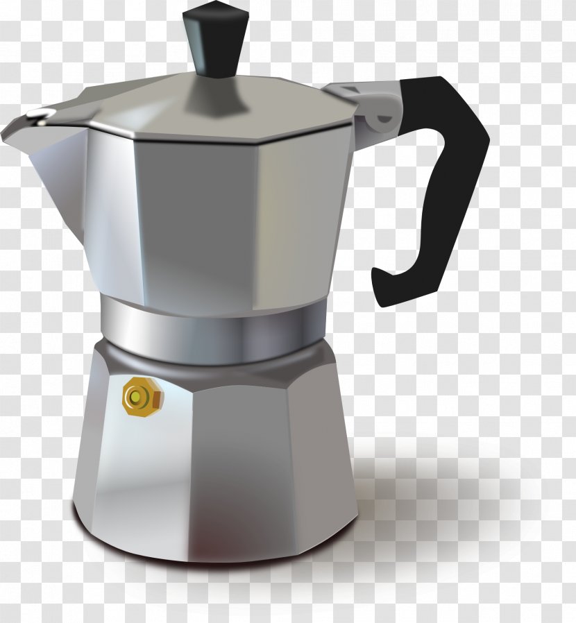 Espresso Coffee Moka Pot Italian Cuisine AeroPress - Small Appliance - FILTER COFFEE Transparent PNG