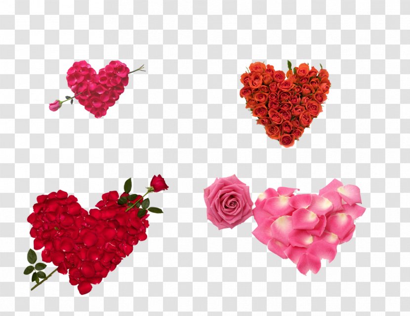 Valentines Day SMS WhatsApp Propose Wish - Love - Heart Rose 1 Transparent PNG