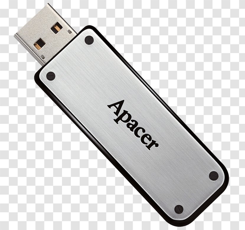 USB Flash Drives Apacer Data Recovery Memory - Computer Component Transparent PNG