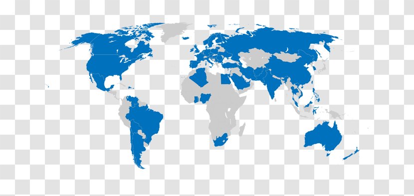 World Map Globe Blank - Atlas Transparent PNG