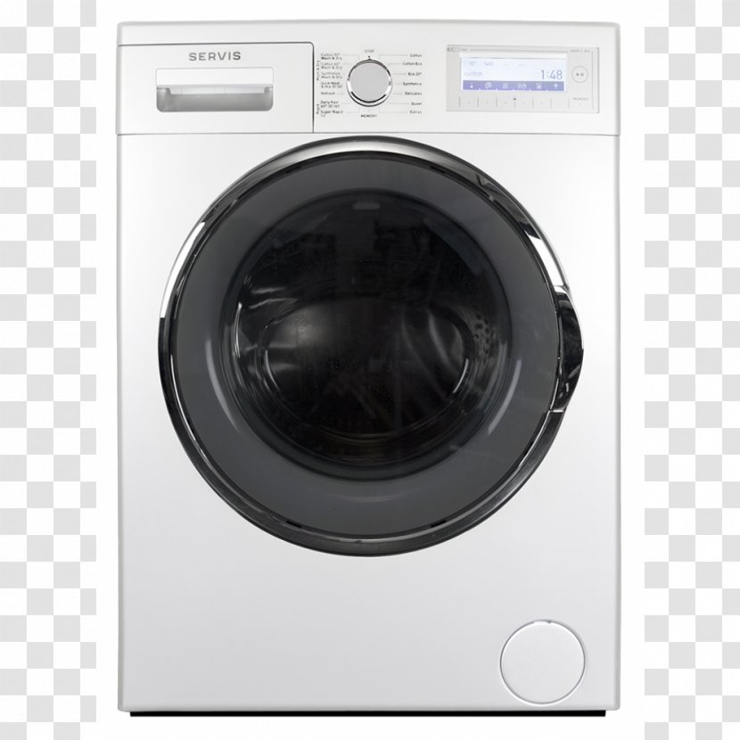 Washing Machines Combo Washer Dryer Clothes Laundry Home Appliance - Servis Transparent PNG