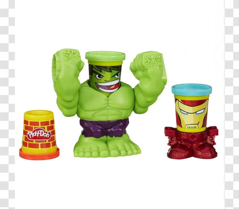 Hulk Play-Doh Iron Man Action & Toy Figures Superhero Transparent PNG