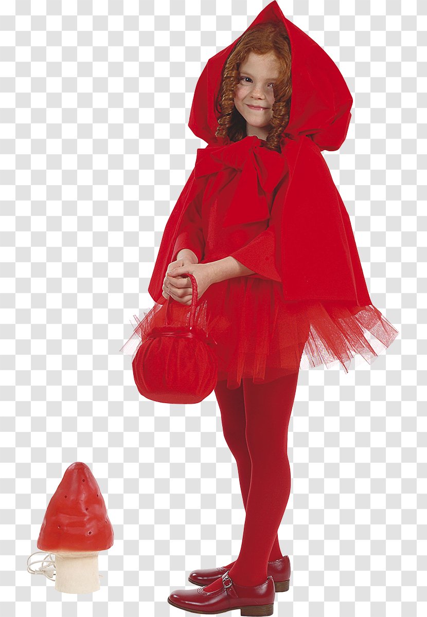 Little Red Riding Hood Disguise Chaperon Costume Suit Transparent PNG