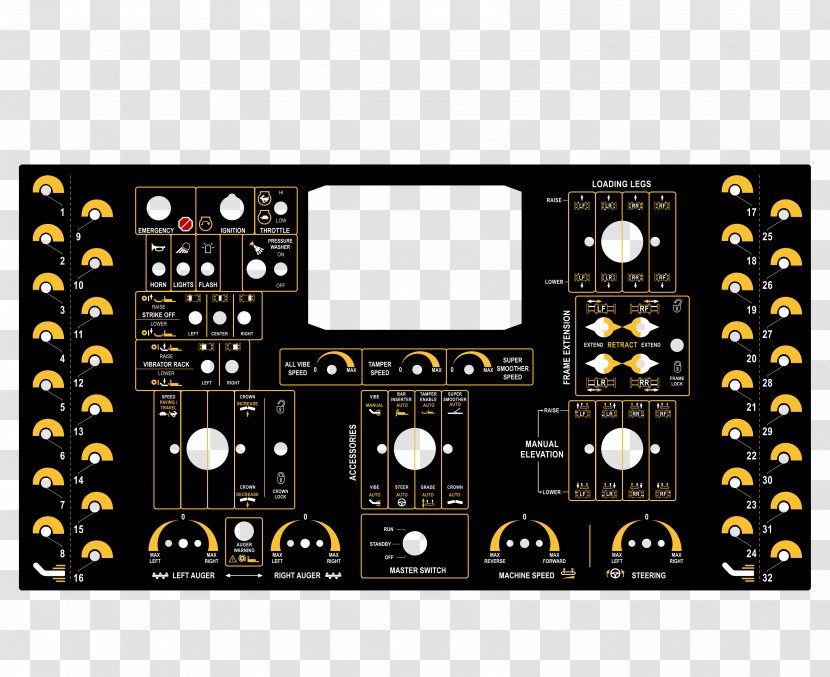 Audio Electronics Electronic Musical Instruments Component Microcontroller - Bunda Transparent PNG