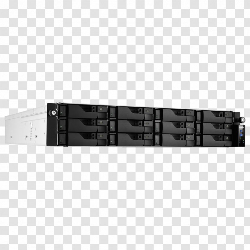 Network Storage Systems Data Hard Drives ASUSTOR Intel 4GB DDR3/ 4GbE/ 2eSATA/ USB3.0 Inc. - Background Panels Display Rack Transparent PNG