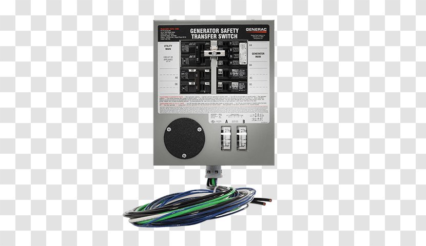Transfer Switch Electrical Switches Engine-generator Ampere Electricity - Electronics - Ocean Water Power Series Transparent PNG