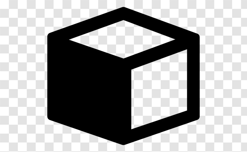 Cube - Shape - Black Transparent PNG