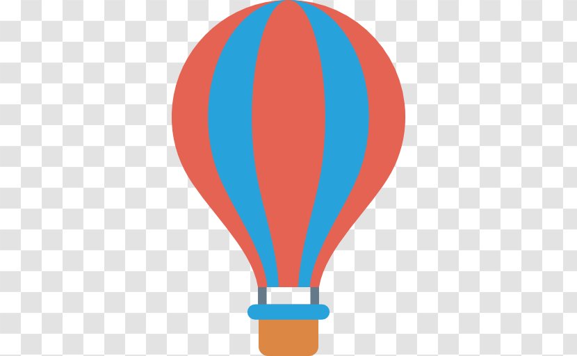 Hot Air Balloon Line Font Transparent PNG