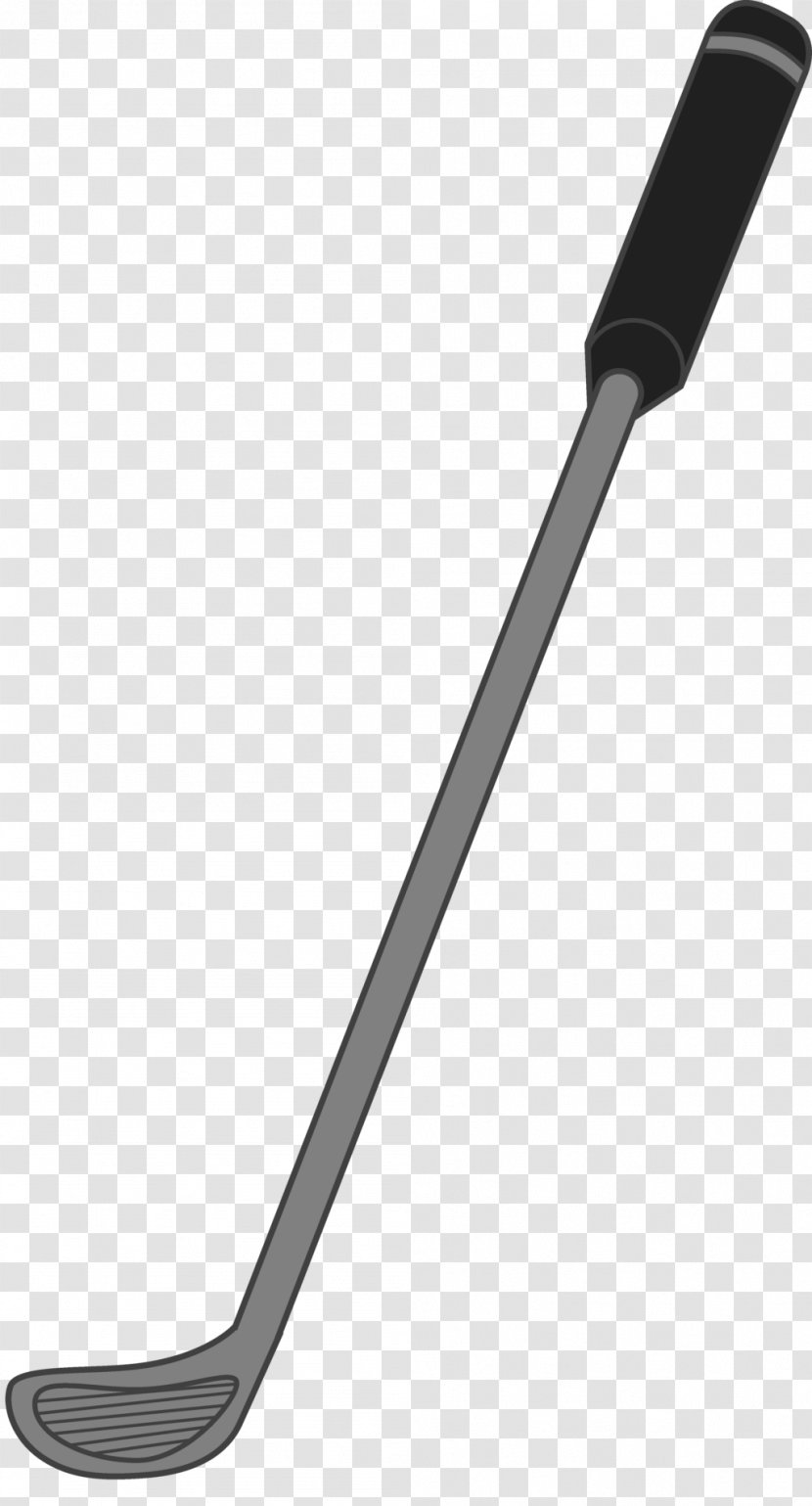 Kitchen Utensil Cutlery Material Black And White - Golf Club Photo Transparent PNG