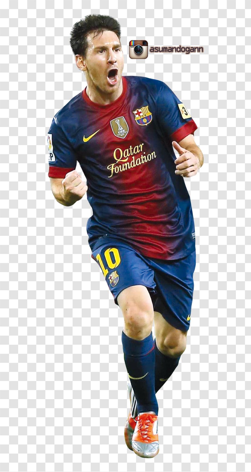 Lionel Messi FC Barcelona Sport Football Player Athlete - Paulinho - Standing Transparent PNG