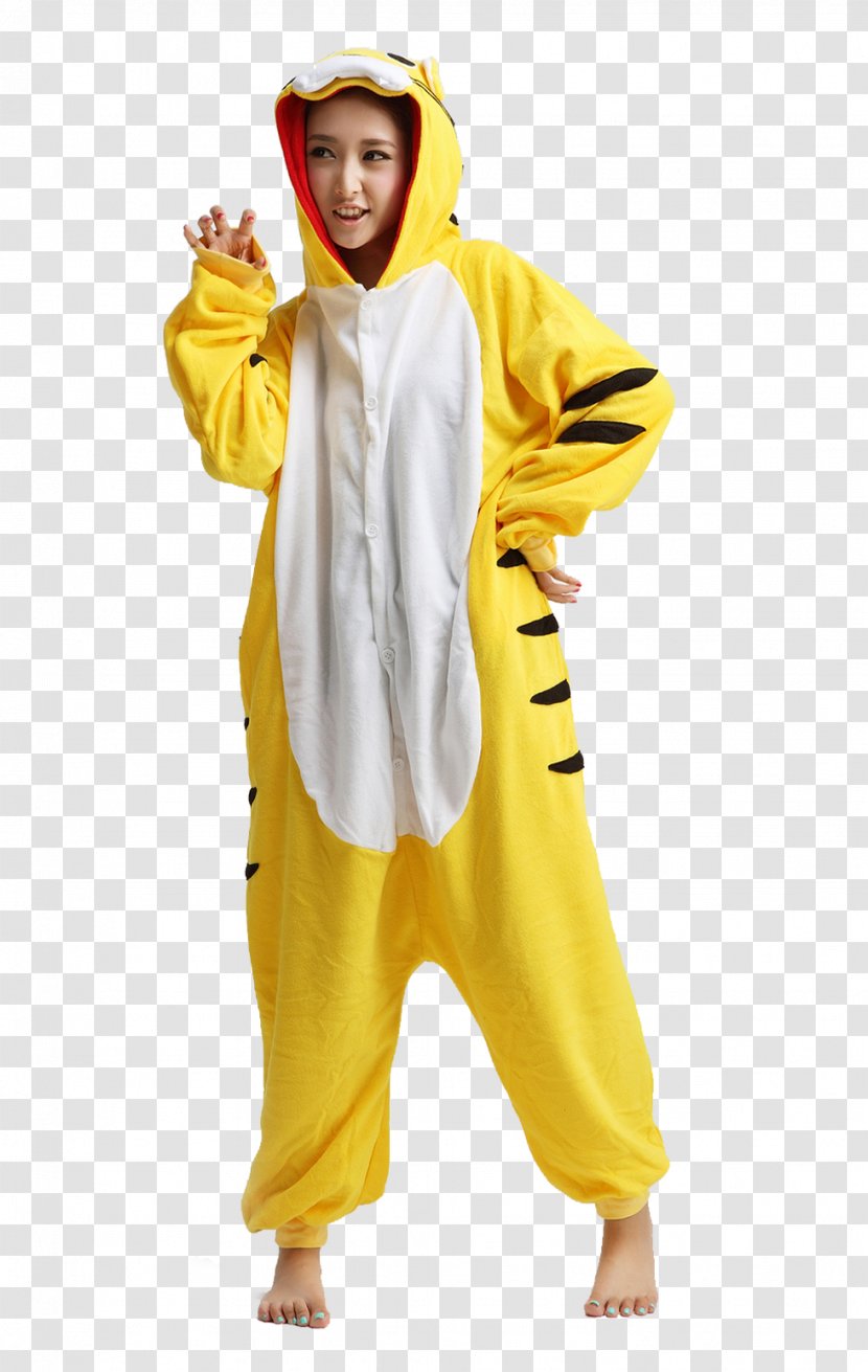 Onesie Tigger Kigurumi Tiger Pajamas - Character Transparent PNG