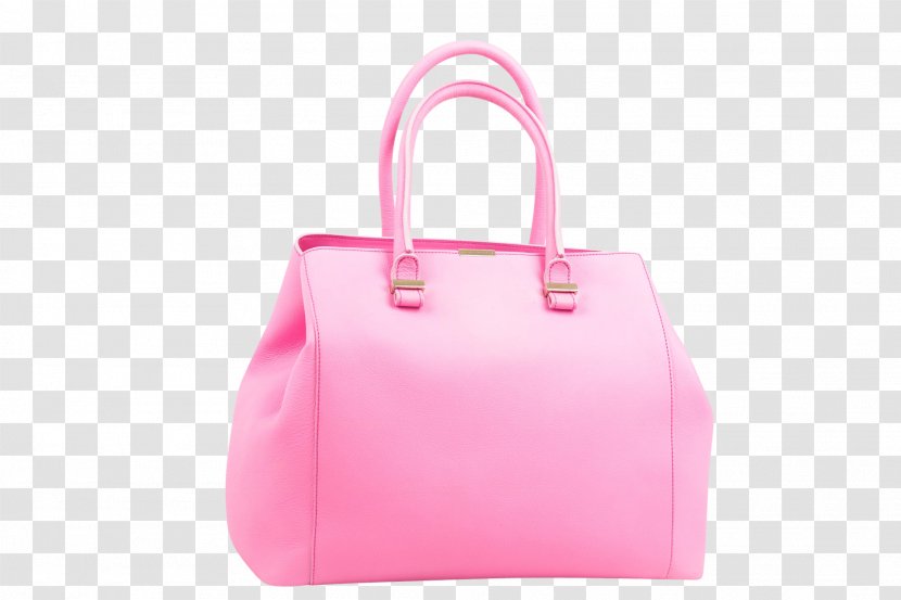 Tote Bag Shoulder M Handbag Leather - Beckham Silhouette Transparent PNG