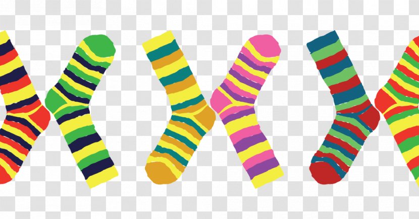 World Down Syndrome Day 21 March Sock Transparent PNG