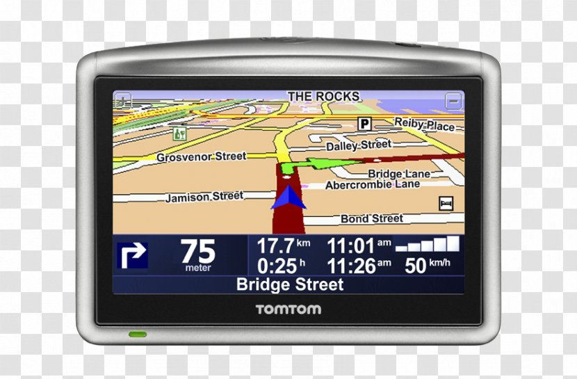 GPS Navigation Systems Car Traffic Message Channel TomTom Automotive System - Usb Transparent PNG